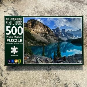 500 Pc Jigsaw Puzzle - Rocky Mountain Reflections